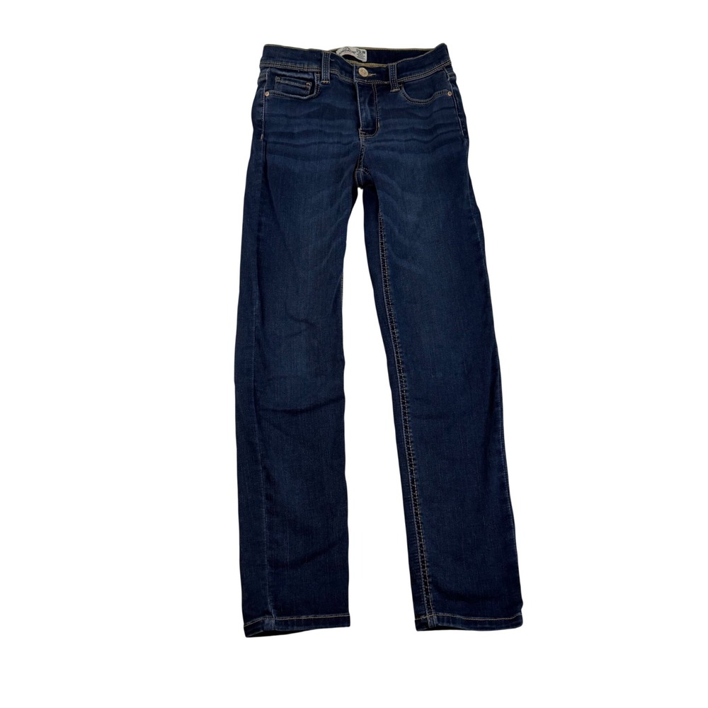 Jordache Girls Skinny Jeans Dark Wash Slim Fit Denim Size 12 Slim 2442